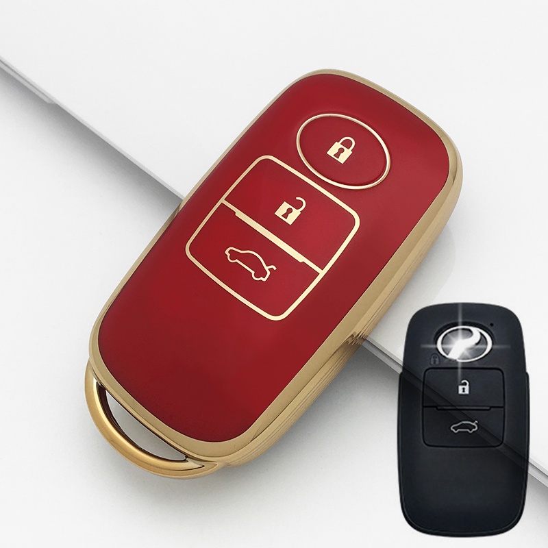 Case Pelindung remote Kunci Mobil Bahan TPU Untuk Toyota Veloz rush Innova Yaris Raize Perodua Corolla RAV4 Auris Crown Camry Prius Chrdo
