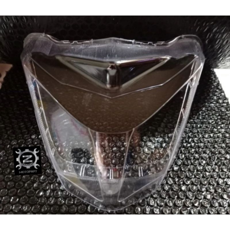 kaca mika lampu depan beat new esp beat street  2016-2019 ori