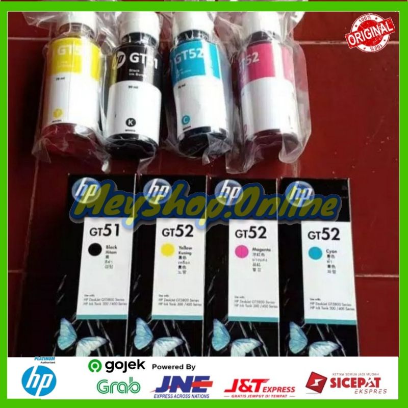Tinta Hp Gt 51 Black Original