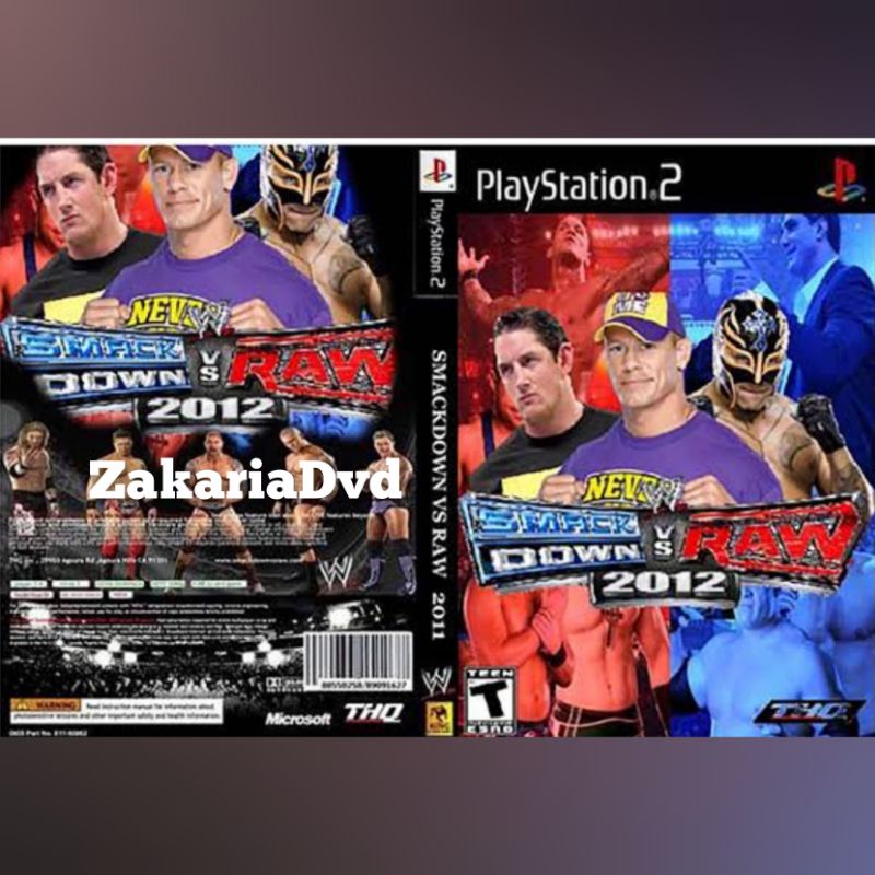 Kaset Ps 2 SmackDown Vs Raw 2012