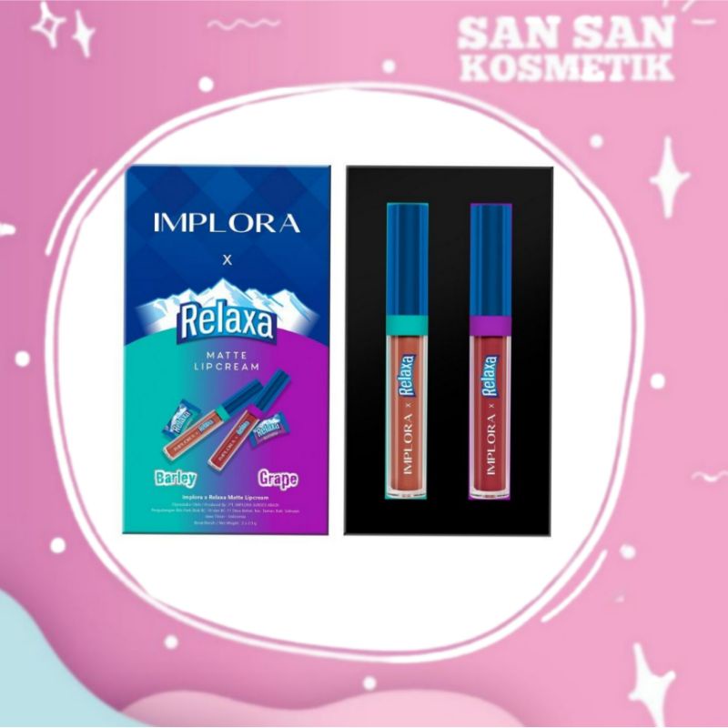 Implora  Relaxa Matte Lip Cream