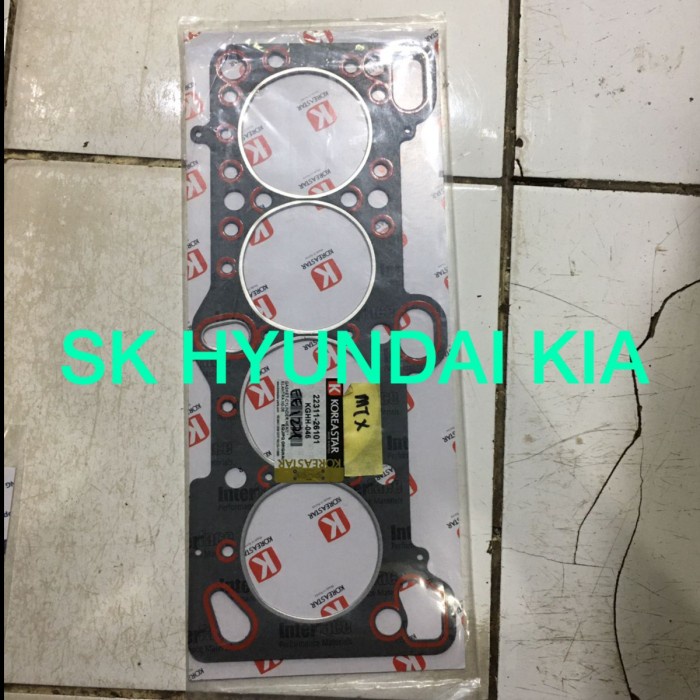 PAKING / GASKET CYLINDER HEAD HYUNDAI MATRIX .