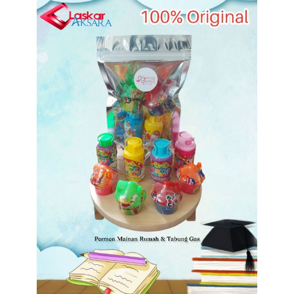 

Permen Mainan Rumah Permen Keras Aneka Rasa / Premium