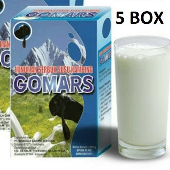 

FREE ONGKIR!Paket Beli 5 Kotak Gomars Susu Kambing Etawa|SQ4