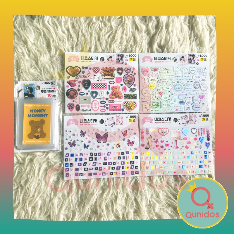 Jual [ETC] Deco Kit | toploader sticker daiso korea | Shopee Indonesia
