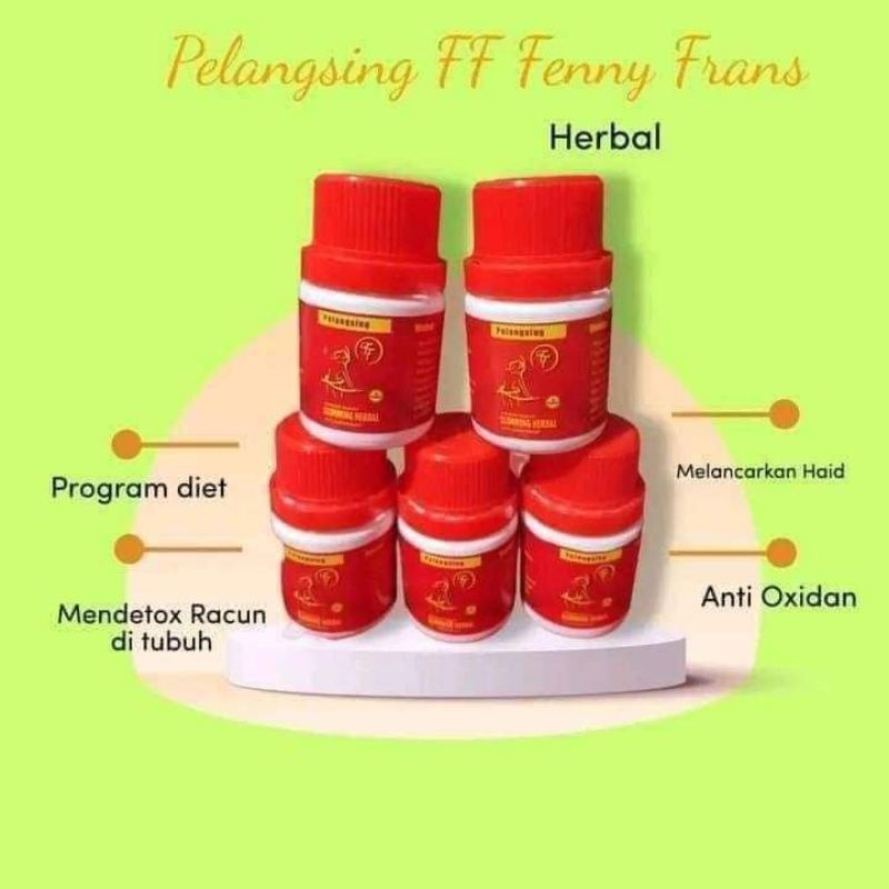 pelangsing herbal original untuk wanita dan pria