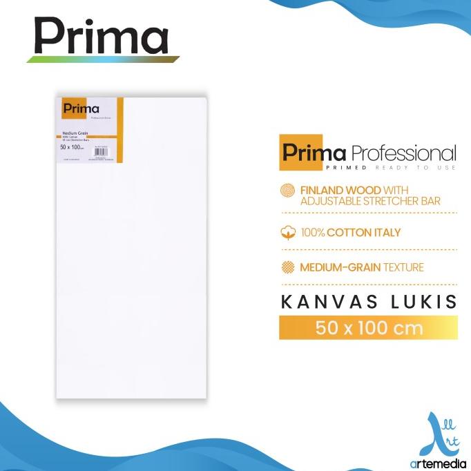 

Kanvas Lukis Prima Professional 50x100cm Cotton Canvas