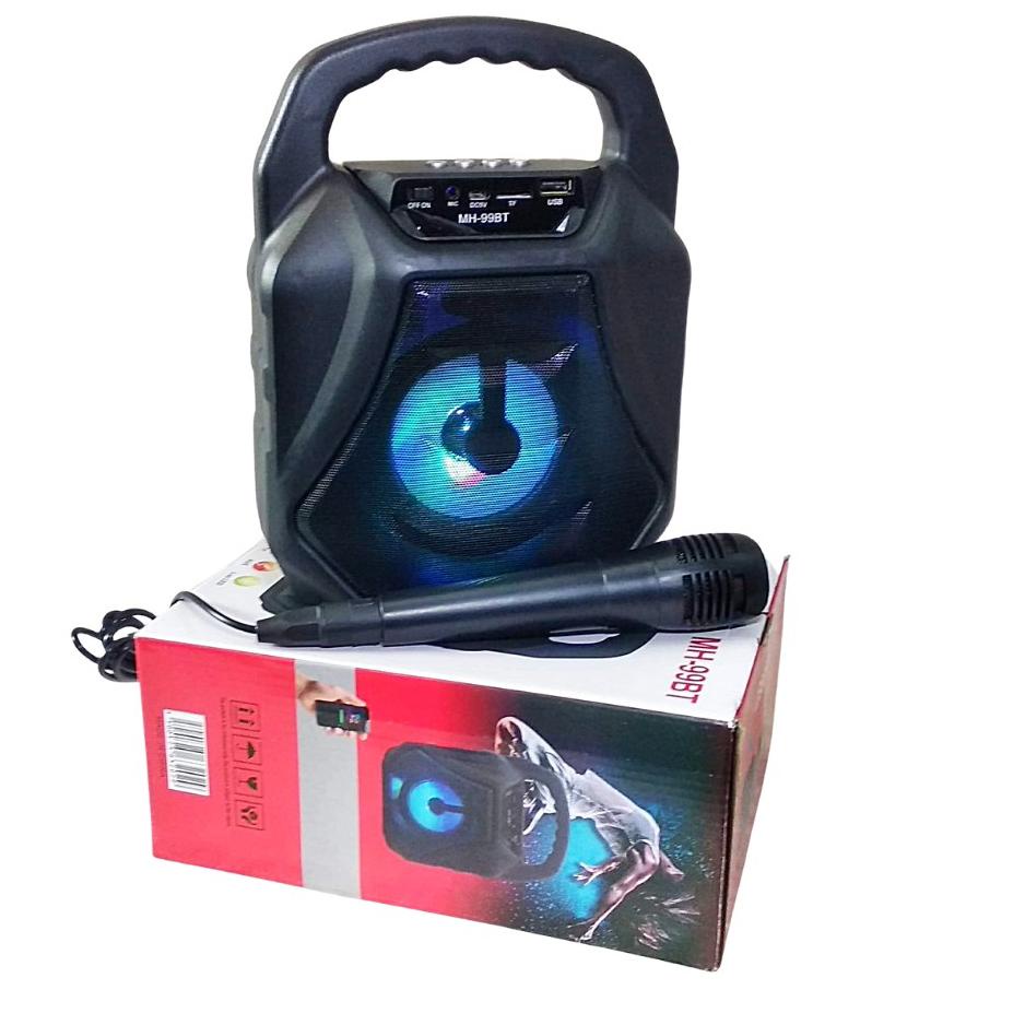 trxW2i2H--Kiseki Speaker Bluetooth Mp3 Karaoke Kiseki Mh-99Bt + mic Speaker Portable Termurah ( Bonu