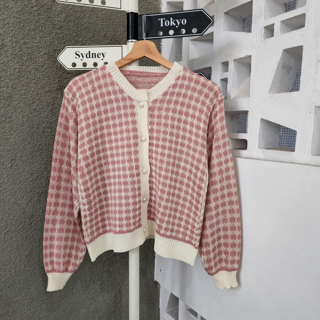 Eleaner Cardi Rajut (COD) / Sweater & Cardigan / Cardi Rajut Wanita / Cardi Rajut Wanita Korean Styl
