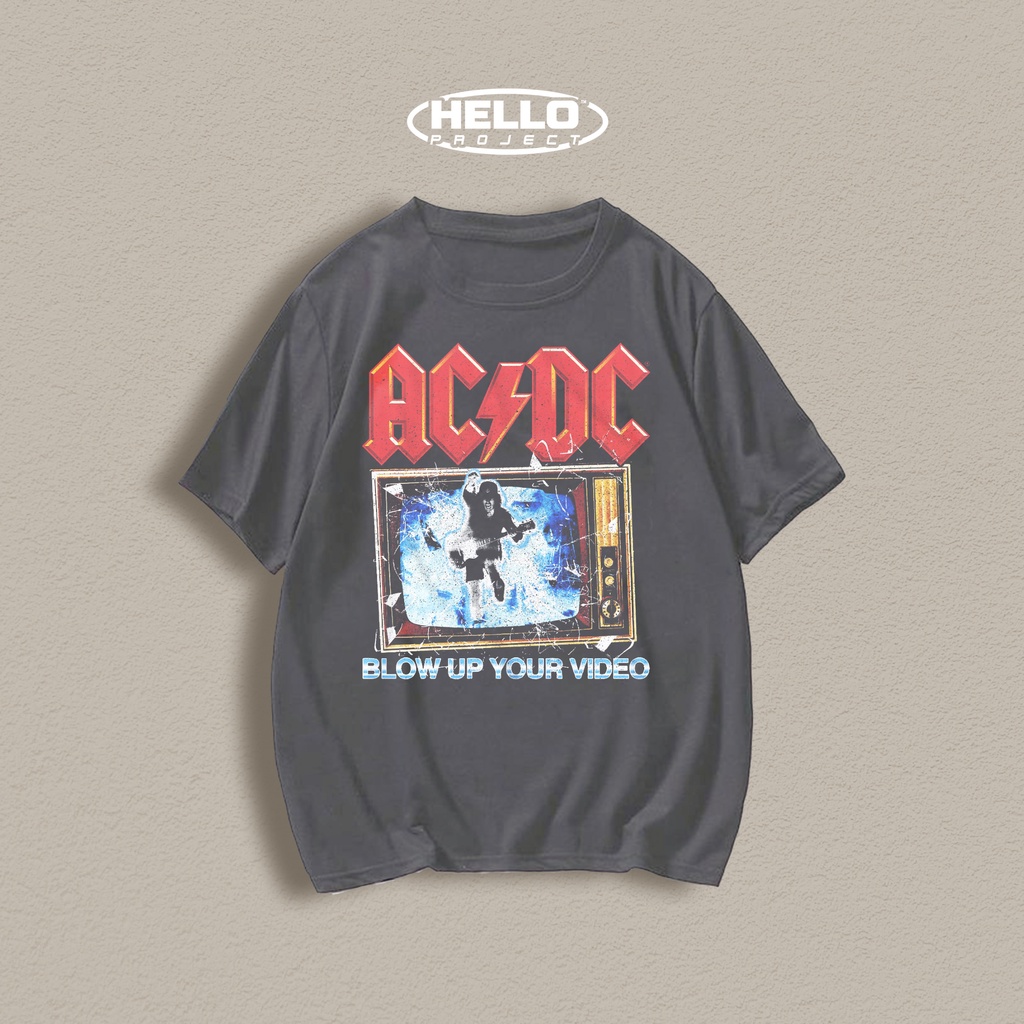 ACDC Blow Up Your Video Vintage T-shirt Style Oversize