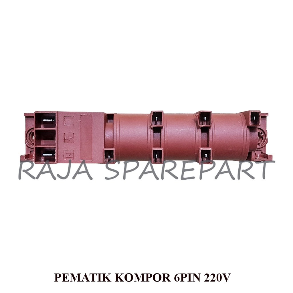 PK6P PEMANTIK GAS ELEKTRIK LISTRIK KOMPOR / PULSE IGNITION / PEMATIK KOMPOR 6PIN 220V