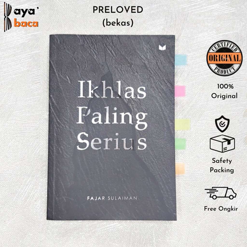 PRELOVED ORI Ikhlas Paling Serius - Fajar Sulaiman