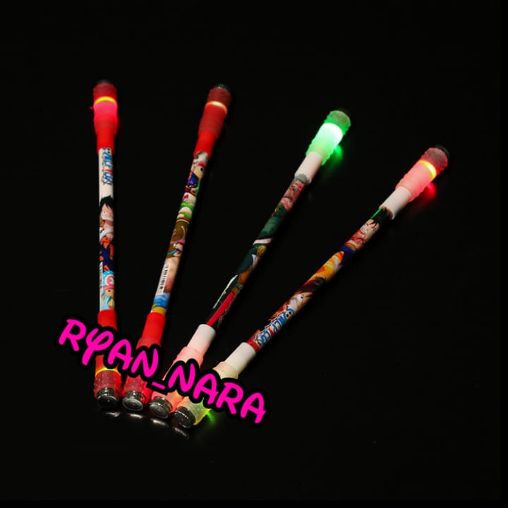 

Pulpen Gel Spiner Anime One Piece Luffy Zoro Sanji Chopper Ryan Nara