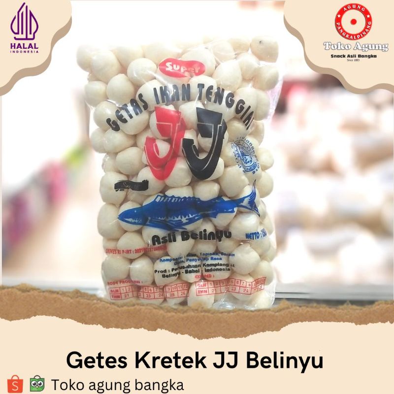 

Snack Getes Kretek ikan Belinyu cap JJ