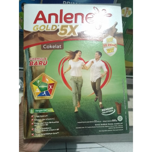 

Anlene Gold 5x Susu bubuk dewasa rasa cokelat original vanila 620gr 850gr