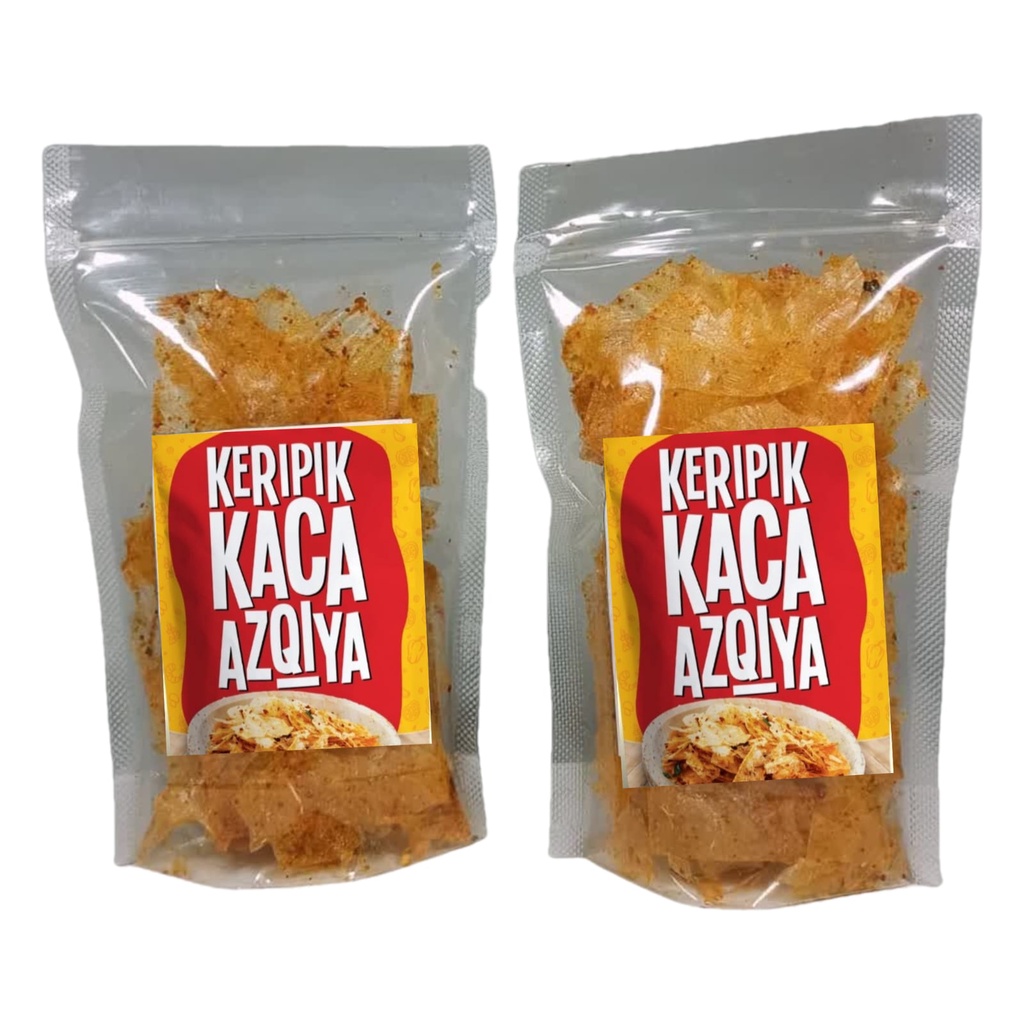 

Kripik kaca 30gr/keripik kaca pedas/kripik kaca daun jeruk