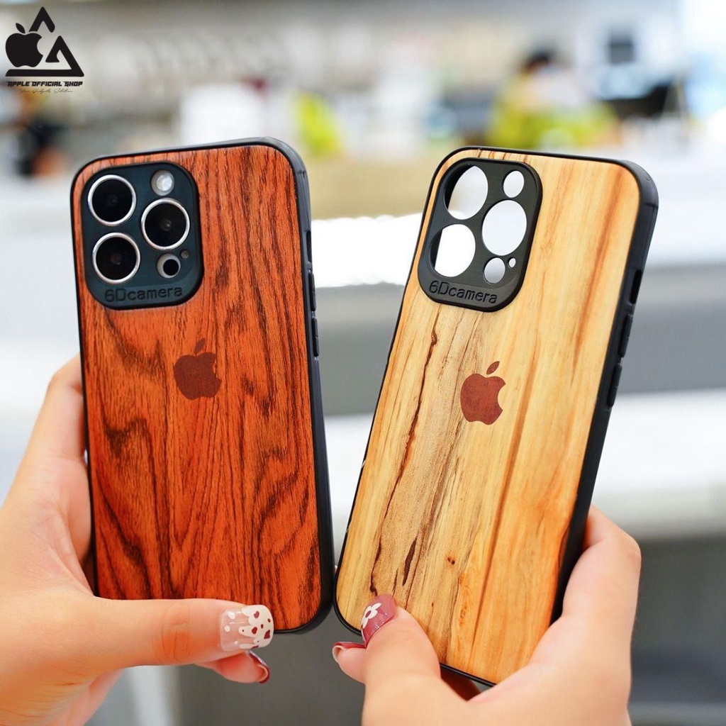 Premium Softcase Wood / Kayu Logo VIVO Y12  Y15  Y17  Y12s  Y20  Y20i  Y20S  Y21  Y21S  Y21A  Y33S  Y33T Y15s Y01 New Hot Soft Case Cover Wooden Art With Logo Silicone Silikon Hardcase