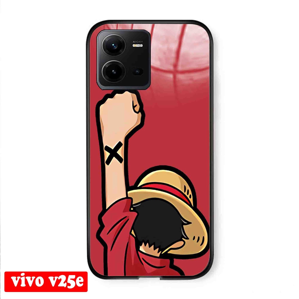 (J26) Softcase Vivo V25e  - Softcase kaca Vivo V25e - Case cantik Vivo V25e - Case Vivo V25e - Case 