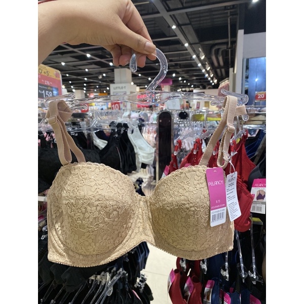 bra brokat kawat full cup dan 3/4cup by felancy