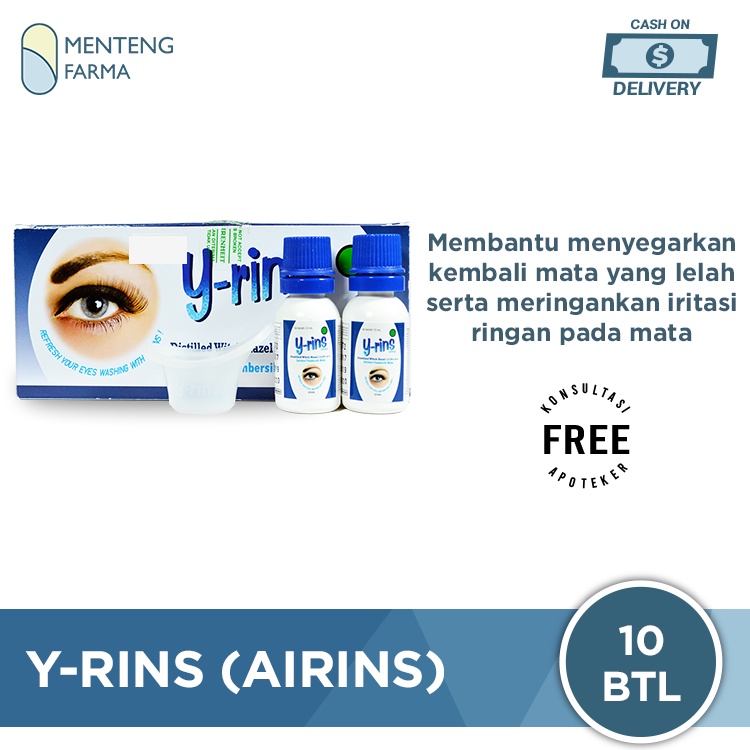 Y-rins (AIRINS) Isi 10 Botol @ 12 mL