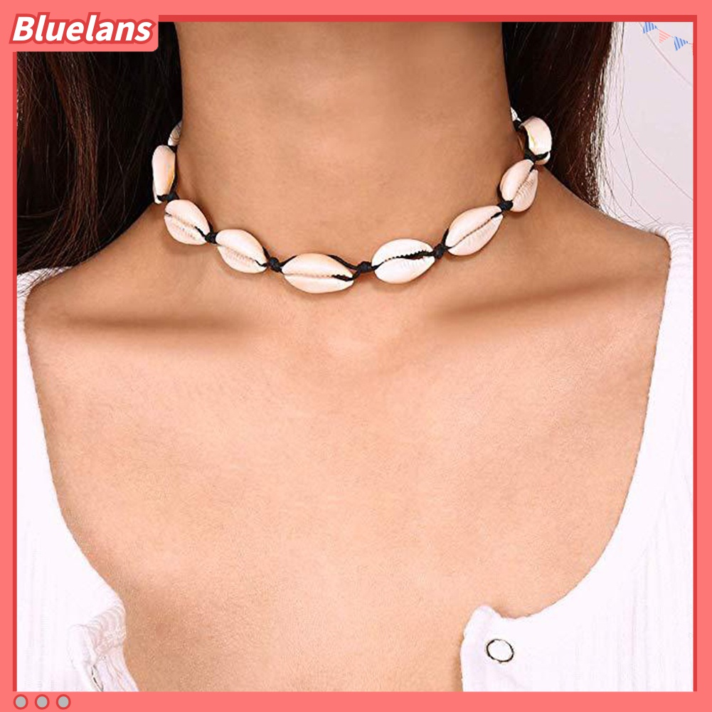 Kalung Choker Tali Lilin Handmade Gaya Bohemia Untuk Wanita