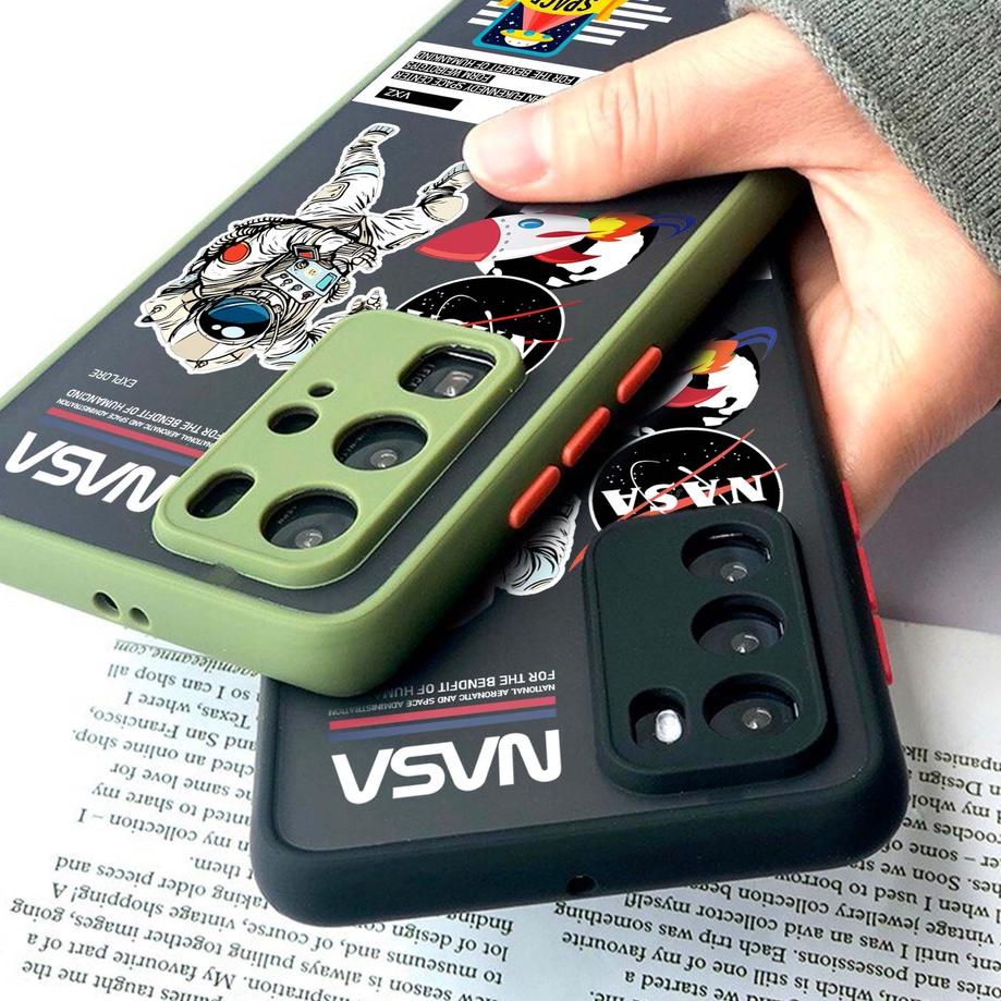 Booming Case Choice Motif NASA REALME 3 3 PRO 5 5i 7 8 8 PRO Soft Case Aero Bumper Kesing