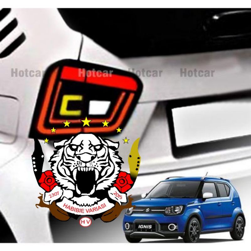 Stoplamp Suzuki Ignis Mikha Smoke Led.Lampu Custom Stoplamp Suzuki Ignis Led Mikha Smoke.Lampu Stopl