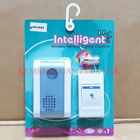 PHILMAX DOORBELL WIRELESS LISTRIK / BEL PINTU RUMAH DOOR BELL LISTRIK TANPA KABEL