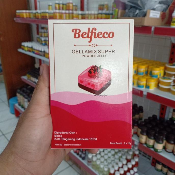 

[COD] Belfieco Gelamix super Gelatin Jelly Powder 8x12gr [COD]