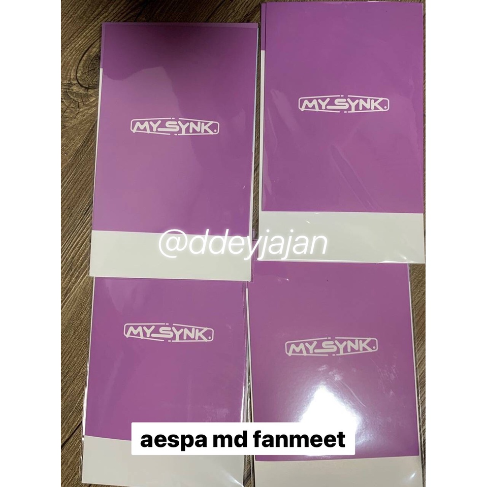 pelunasan md synk aespa