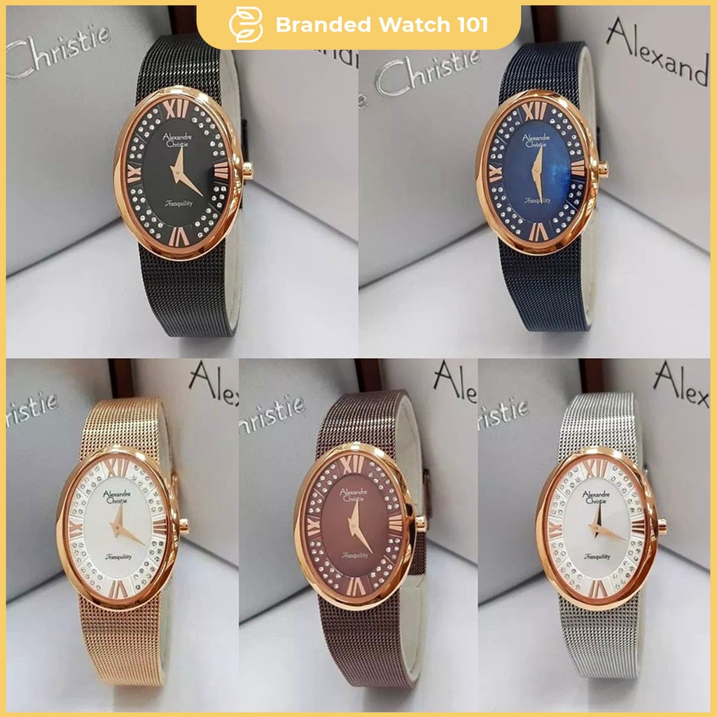 ORIGINAL Jam Tangan Wanita Alexandre Christie AC 2280 / AC2280 Garansi 1 Tahun