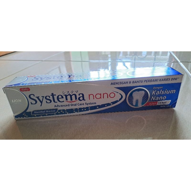 SYSTEMA NANO - PASTA GIGI - MENTHOL BREEZE - 190gr