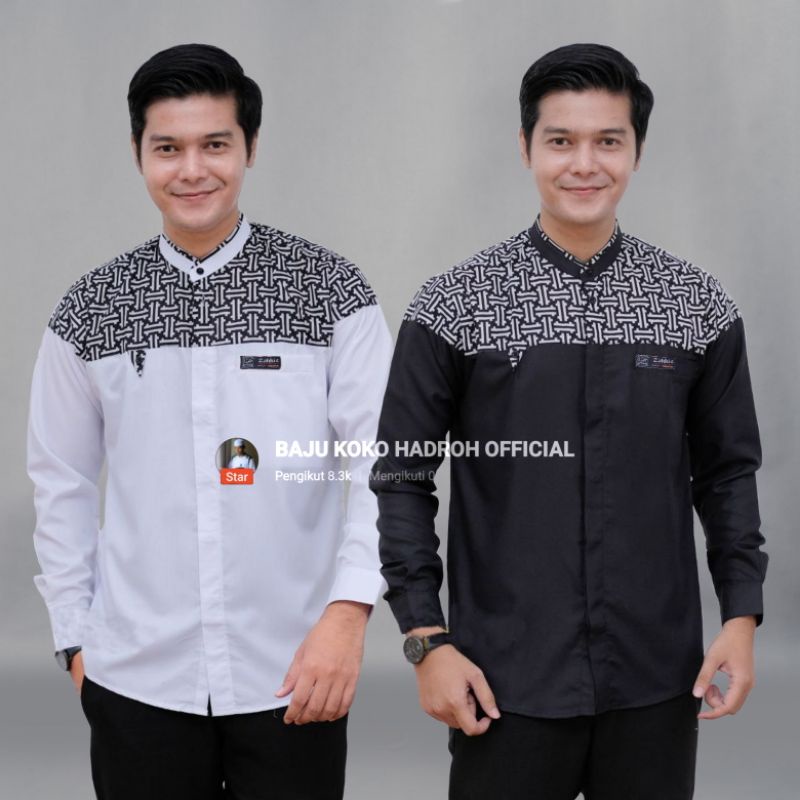 Koko NEW Guz Azmi Syubanul Muslimin Fashion Muslim Pria Hadroh Model Terbaru MasakiniKODE FLCN01