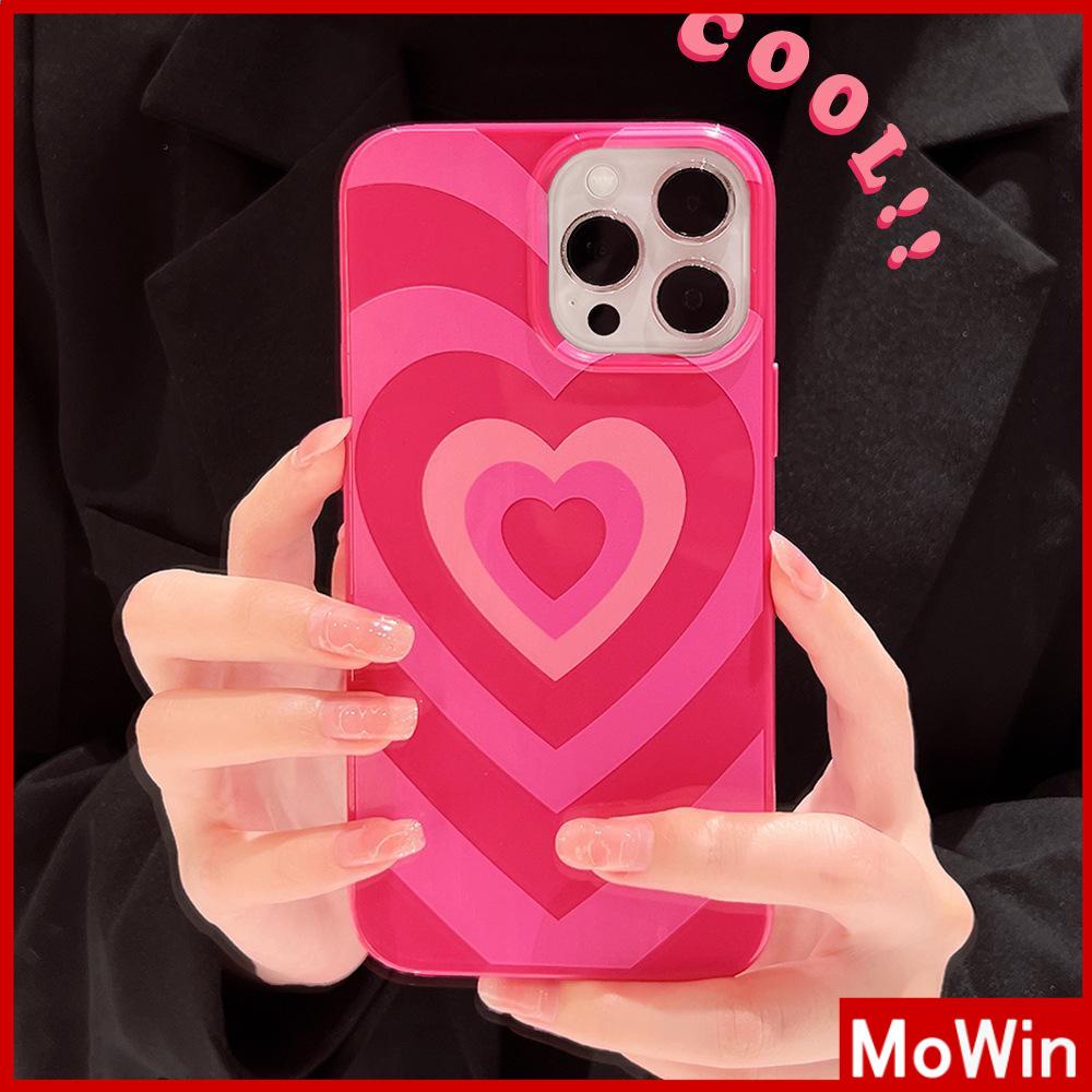 For iPhone 14 Pro Max iPhone Case TPU Silicone Soft Case Rose Pink Glossy Candy Case Shockproof Protection Camera Compatible For iPhone 13 Pro Max 12 Pro Max 11 7plus xr xs max