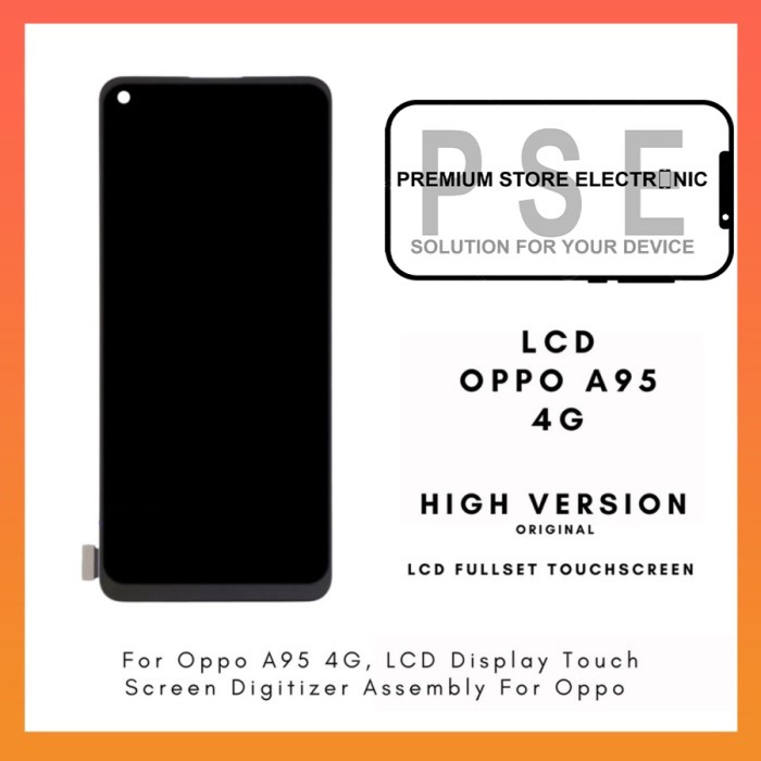 LCD Oppo A95 (4G) ORIGINAL Touchscreen Lancar Fullset Touchscreen