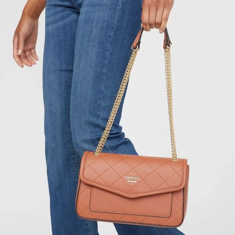 GUESSS Alenna Crossbody Flap Bag