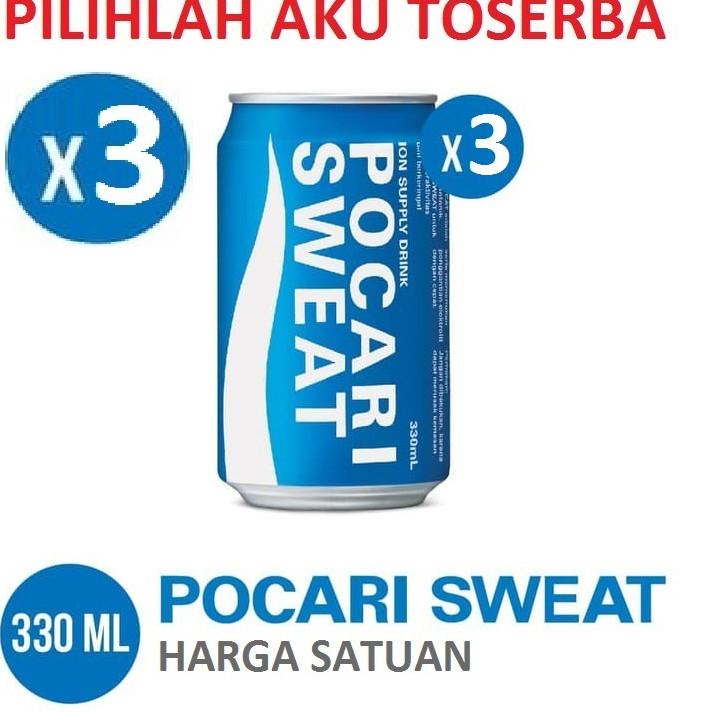 

New Product--POCARI SWEAT CAN KALENG 330 ml - ( HARGA PAKET ISI 3 )