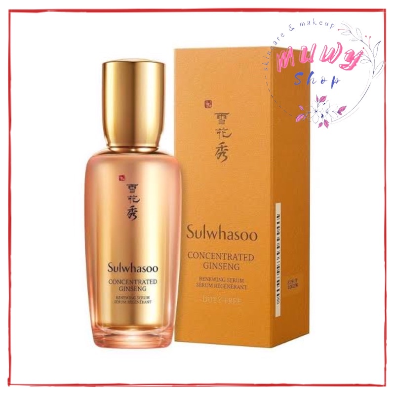Sulwhasoo Concentrated Ginseng Renewing Serum 50ml / 15ml