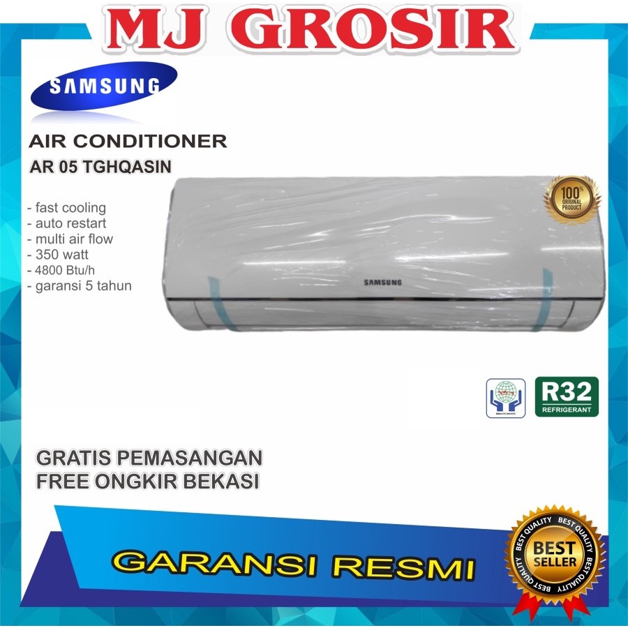 AC SAMSUNG AR 05 BGHQASINSE / 05 TGHQASIN 0.5 PK 1/2PK + PASANG