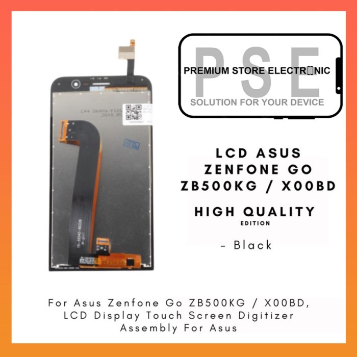 LCD Asus Zenfone Go ZB500KG X00BD ORIGINAL Fullset Touchscreen Garansi