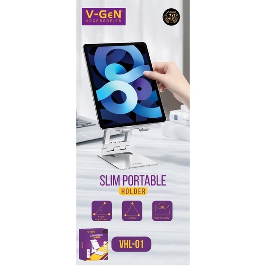 VGEN V-GeN VHL-01 Slim Portable Holder Tablet Stand