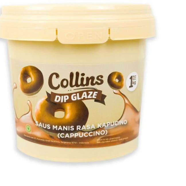 

BAYAR DITEMPAT✔️Collins Cappuccino Dip glaze 1 kg|KD6