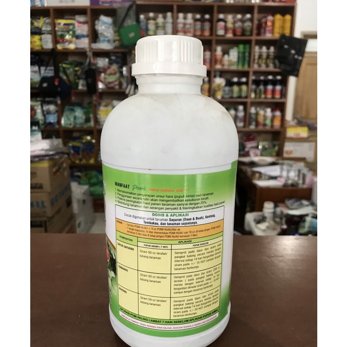 ORIii Pupuk Organik Cair Pomi Hijau 1L .l<