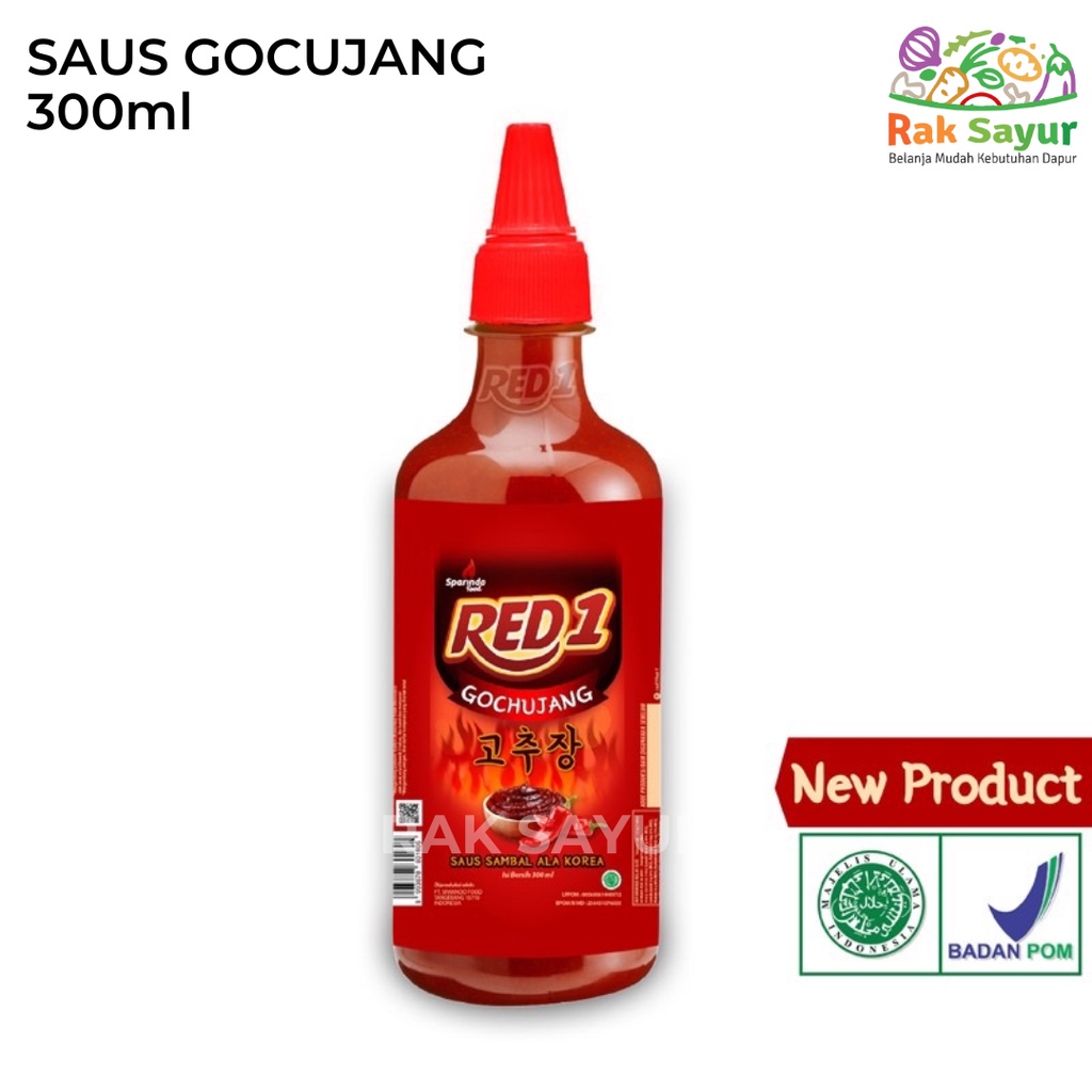 

Saus Gochujang 300ml Red 1 Frozen Food Rak Sayur Padang