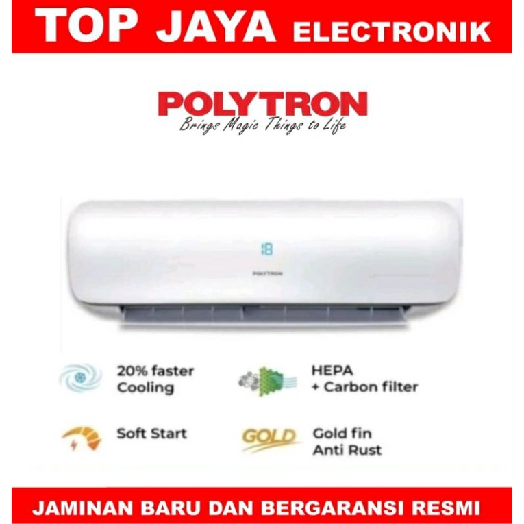 AC 1/2 PK POLYTRON NEUVA PRO GOLD FIN/AC POLYTRON 1/2PK NEUVA PRO  BARU BERGARANSI RESMI