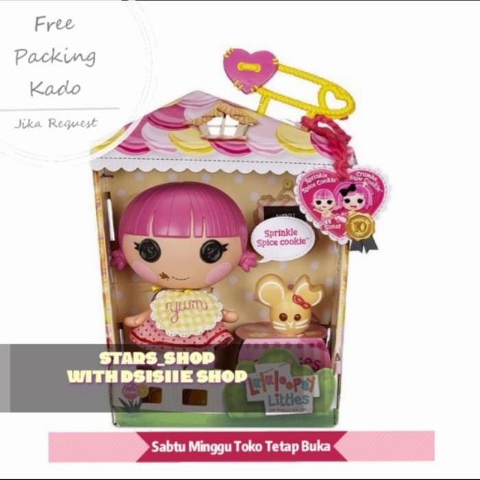 lalaloopsy Littles Doll Sprinkle Spice Cookie Original / Boneka