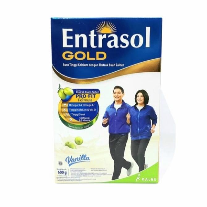 

[ COD ] susu entrasol gold 600 gr vanilla