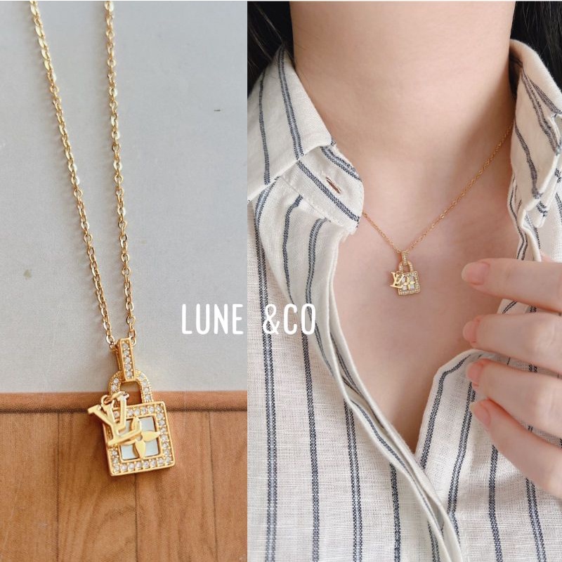 Kalung VL Gembok Titanium KS92