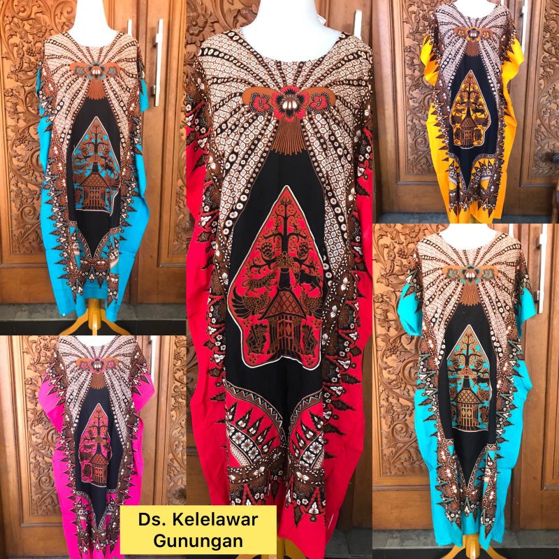 DASTER KELELAWAR KALONG LOWO JUMBO COKLAT CAP BATIK RADIAN SOLO