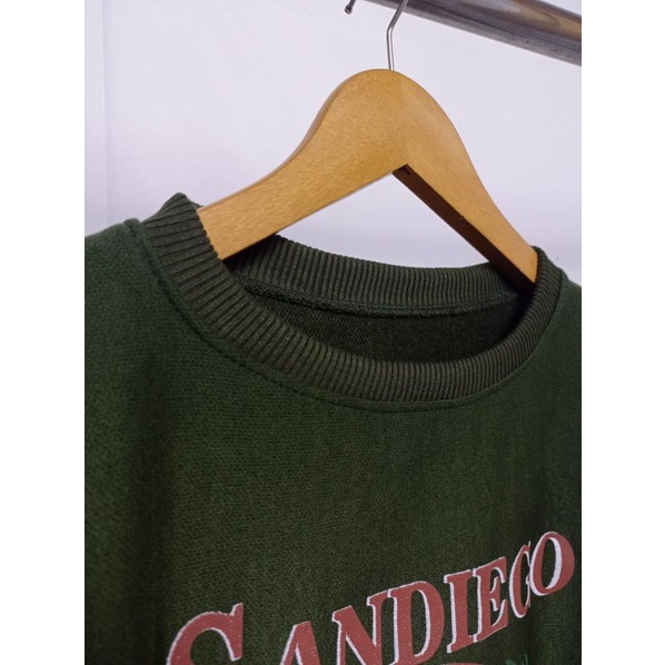 Sweater Crop Oversize Wanita Sandiego